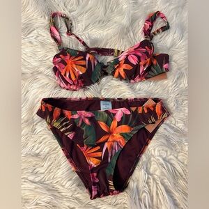 Floral Tropical Bikini Set